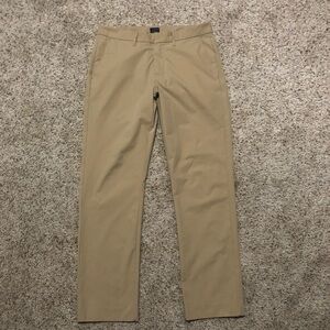 J. Crew Thompson Flex Tapered Pants Men’s 31x30 Khaki Stretch Chino